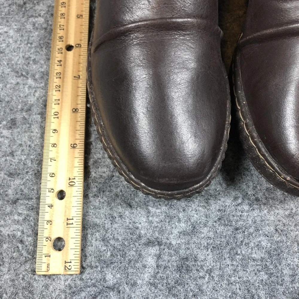 Clarks Ankle Booties Women's 8 M‎ Brown Leather Buckle Zip Comfort Boots